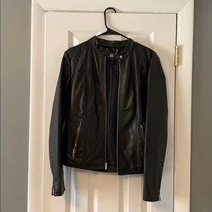 Express leather (faux leather) jacket